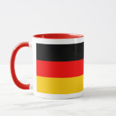 Ringer Tasse rot Deutschland Fahne マグカップ (左)