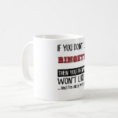 Ringetteのカッコいいを好まなければ コーヒーマグカップ (正面左)