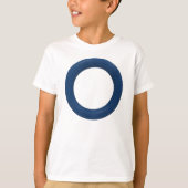 Ringetteのリングの子供か青年Tシャツ Tシャツ (正面)