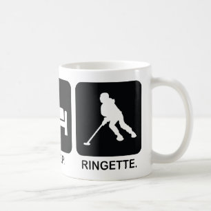 Ringetteの"睡眠のRingette"のマグ食べて下さい コーヒーマグカップ