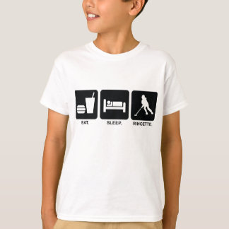 Ringetteの"睡眠のRingette"の子供か青年Tシャツ食べて下さい Tシャツ