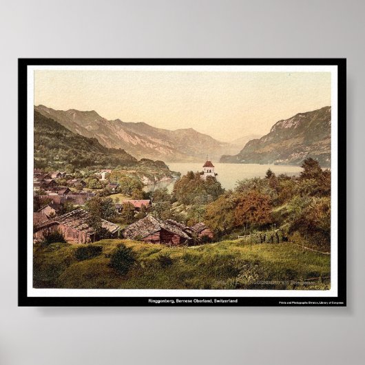 Ringgenberg, Bernese Oberland, Switzerland ポスター (正面)