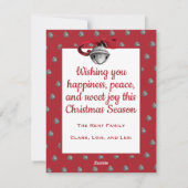 Ringing in the New Year Card シーズンカード (裏面)