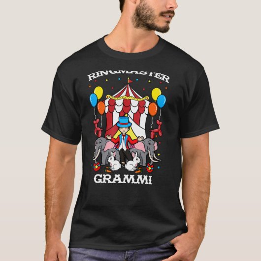 Ringmaster Grammi Circus Event Staff Ringleader Gr Tシャツ (正面)