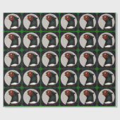 Ringneckのキジの円 ラッピングペーパー (フラット)