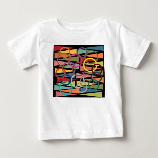 Rings and Triangles ベビーTシャツ (正面)
