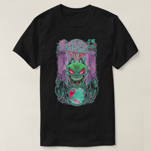 Rings of Saturn  Tシャツ (デザイン正面)