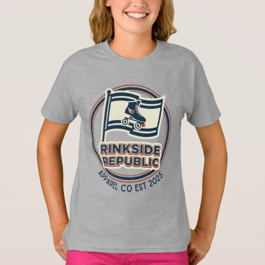 Rinkside Republic Logo Shirt Tシャツ (正面)