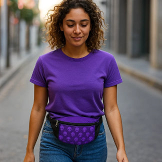 Riñonera Alien Morada – Para pasear en paz ファニーパック