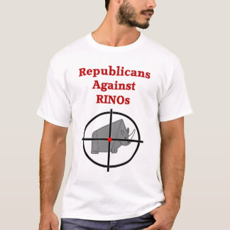 RINOsのTシャツ1に対する共和党員 Tシャツ