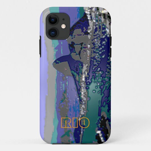 RIOシュガー – ローフブラジル Case-Mate iPhoneケース (裏面)