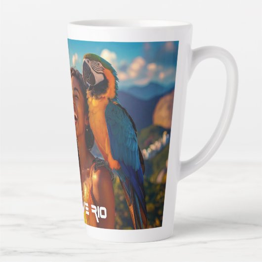 RIO - 私たちはRIOが大好き - カフェラテマグ (右)