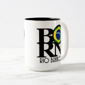 Rio Branco生まれ 440g ツートーンマグカップ (正面右)
