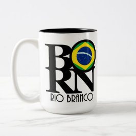 Rio Branco生まれ 440g ツートーンマグカップ