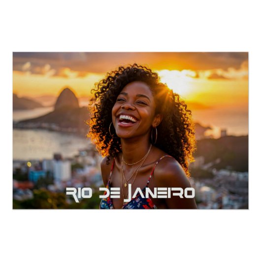 RIO DE JANEIRO ポスター (正面)