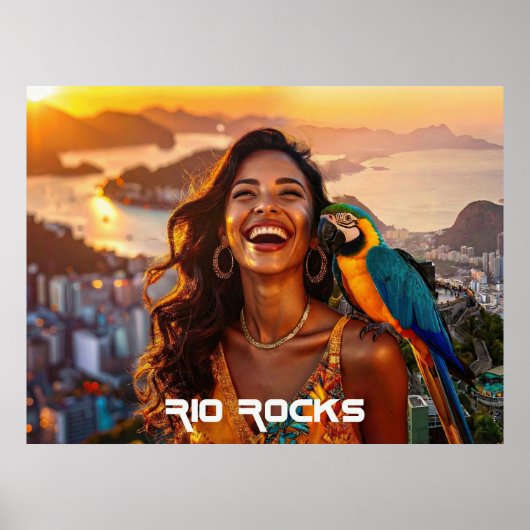 RIO DE JANEIRO ポスター (正面)