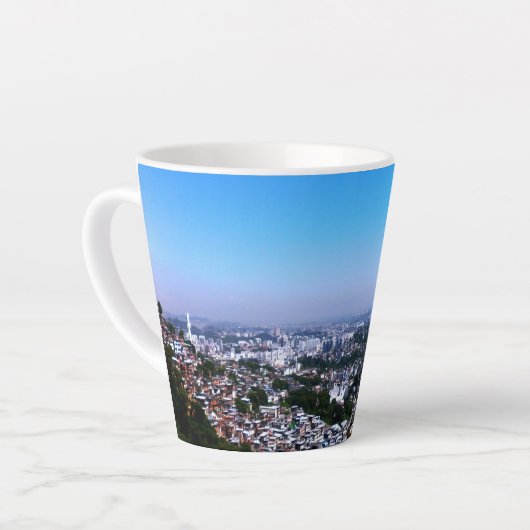 Rio de Janeiro - Brasil カフェラテマグ (左アングル)