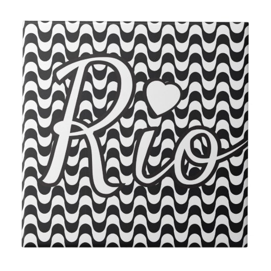 Rio de Janeiro Brazil タイル (正面)