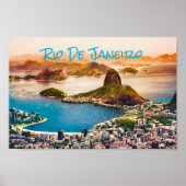 Rio de Janeiro Brazil City ポスター (正面)