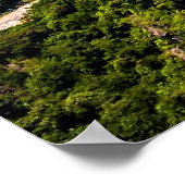 Rio de Janeiro, Brazil cityscape ポスター (角)