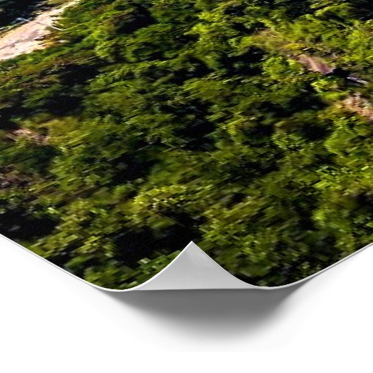 Rio de Janeiro, Brazil cityscape ポスター (角)