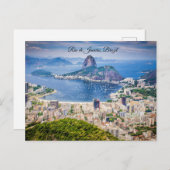 Rio de Janeiro, Brazil cityscape ポストカード (正面/裏面)