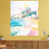 Rio de Janeiro Brazil Painting Canvas キャンバスプリント (インサイチュ (リビング))