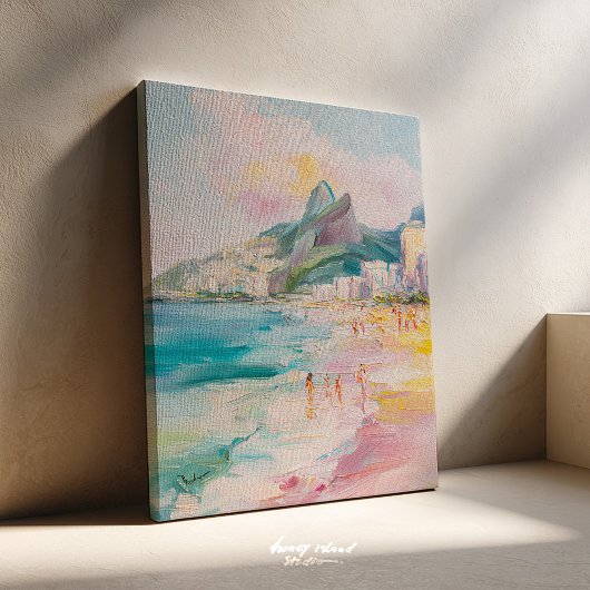 Rio de Janeiro Brazil Painting Canvas キャンバスプリント