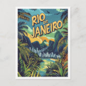 Rio de Janeiro Brazil Travel ポストカード (正面)