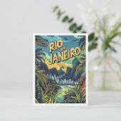 Rio de Janeiro Brazil Travel ポストカード (スタンド正面)