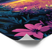 Rio de Janeiro Brazil Vintage Travel ポスター (角)