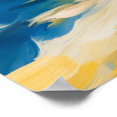 Rio de Janeiro Fauvist Christ the Redeemer, Brazil ポスター (角)