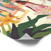 Rio de Janeiro Print Brazil Illustration Rio Trave ポスター (角)