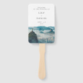 Rio de Janeiro Skyline Wedding Program ハンドファン (正面)