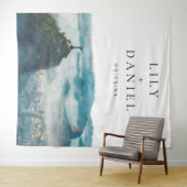 Rio de Janeiro Wedding Photo Backdrop タペストリー (インサイチュ(横))