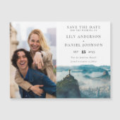 Rio de Janeiro Wedding Photo Save The Date マグネット招待状 (正面)