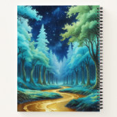 Río de Oro en Bosque de Fantasía ノートブック (裏面)