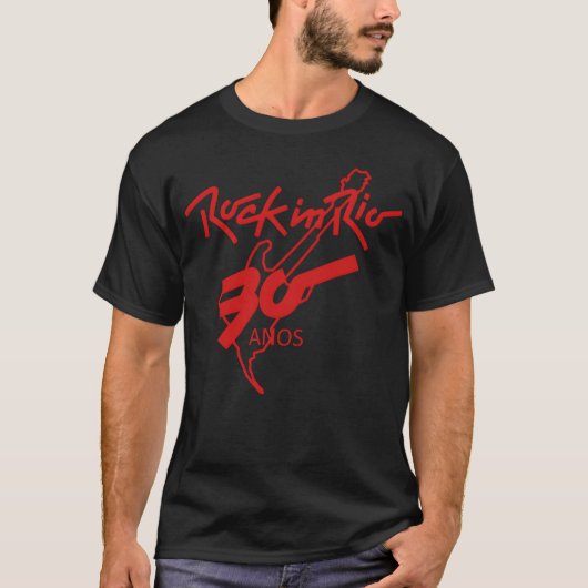 RIO ROCK ギフト Tシャツ (正面)