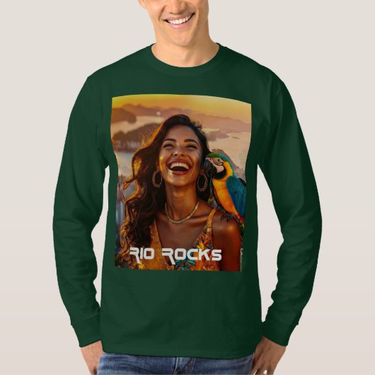 RIO ROCKS - BRAZIL Tシャツ (正面)