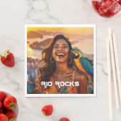 RIO ROCKS - RIO DE JANEIRO - BRAZIL スタンダードランチョンナプキン (インサイチュ)