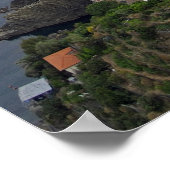 RiomaggioreとCinque Terre，イタリア ポスター (角)