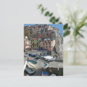 Riomaggioreの村イタリアCinque Terre ポストカード (スタンド正面)