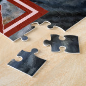 Riomaggiore絵を描，イタリア – 20x30インチ ジグソーパズル (側面)