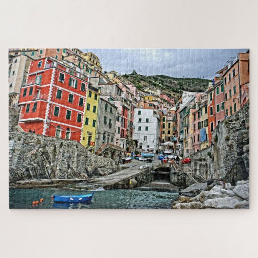 Riomaggiore、イタリア- Cinque Terre - 20x30 -1014のPC ジグソーパズル (横)