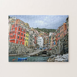 Riomaggiore, Italia – ザ・チンケ・テールパズル ジグソーパズル