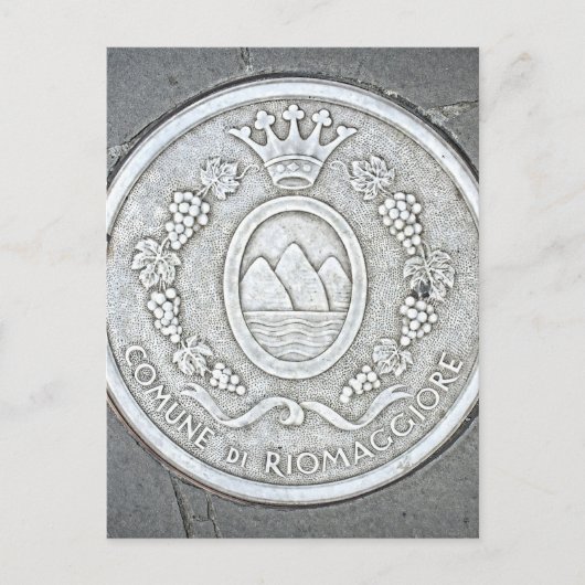 Riomaggiore, Italia - the Cinque Terreポストカード ポストカード (正面)