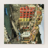 Riomaggiore, Italia - the Cinque Terre -20x20インチ ジグソーパズル (横)