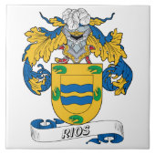 Riosの家紋 タイル (正面)