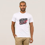 RIOT – 反乱軍スタイル?? Tシャツ (正面フル)