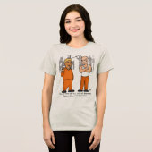 Riot Trumper Women's Oatmeal Tシャツ (正面全面)
